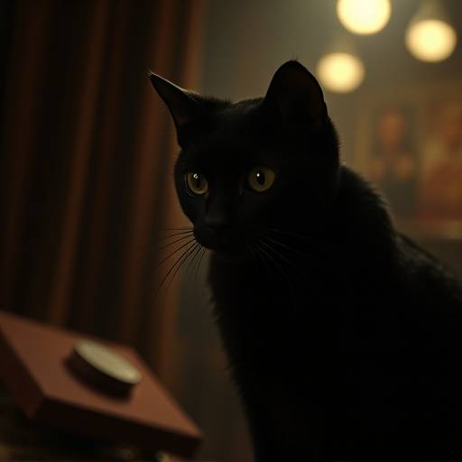 Image du court-métrage 'Le Chat Noir'